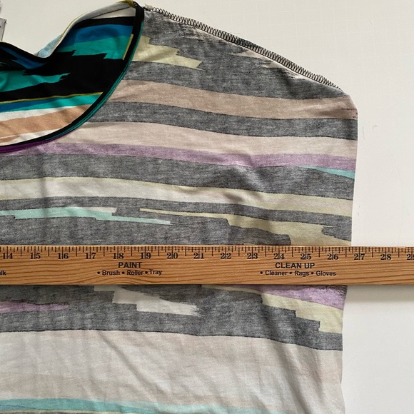 Worthington Women’s stretch stripped top blouse size 1X - Picture 5 of 8